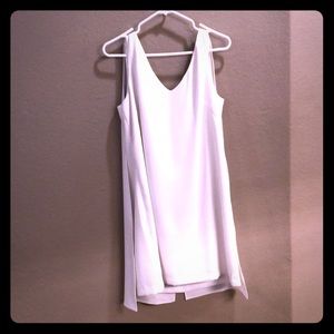 WHBM White Cape Dress